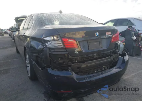 2013 BMW 528I z USA, uszkodzony, nr VIN WBAXG5C54DDY33648